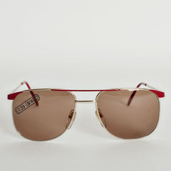 Deadstock Girard 3700 Sunglasses — Red Frames
