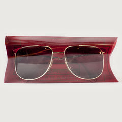 Deadstock Girard 3700 Sunglasses — Red Frames